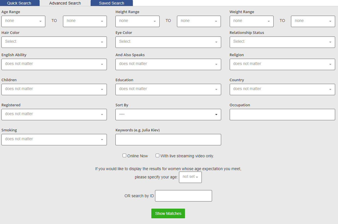 How to Find a Specific Member on Dream Singles