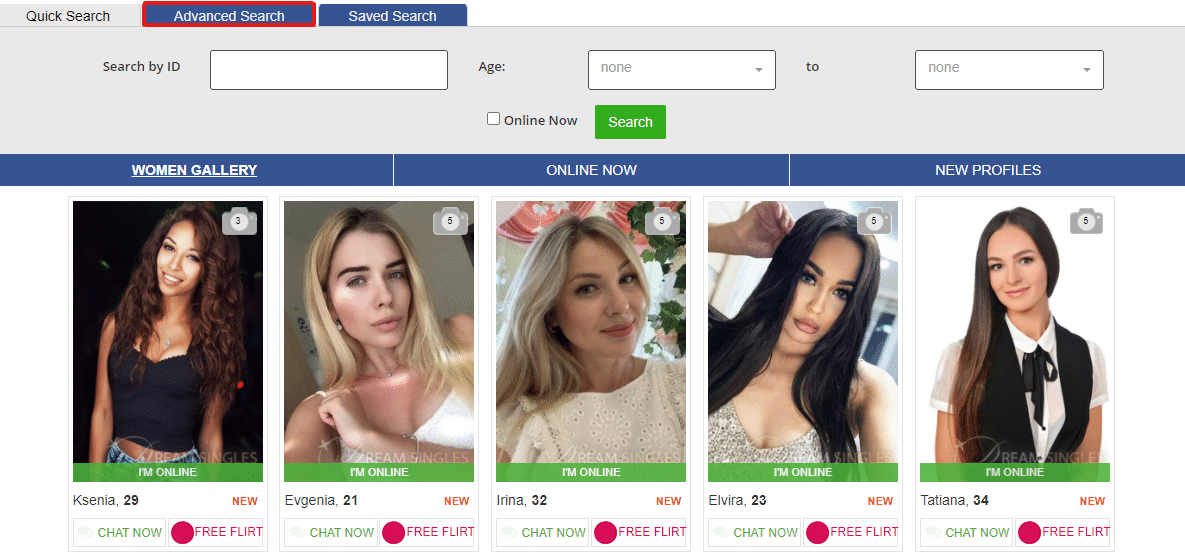 How to Find a Specific Member on Dream Singles