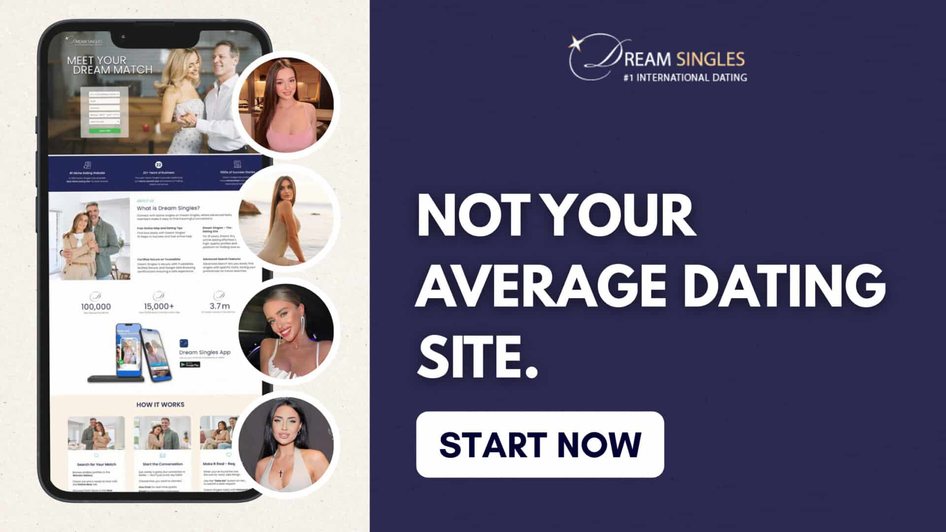 Not your average dating site Dream Singles